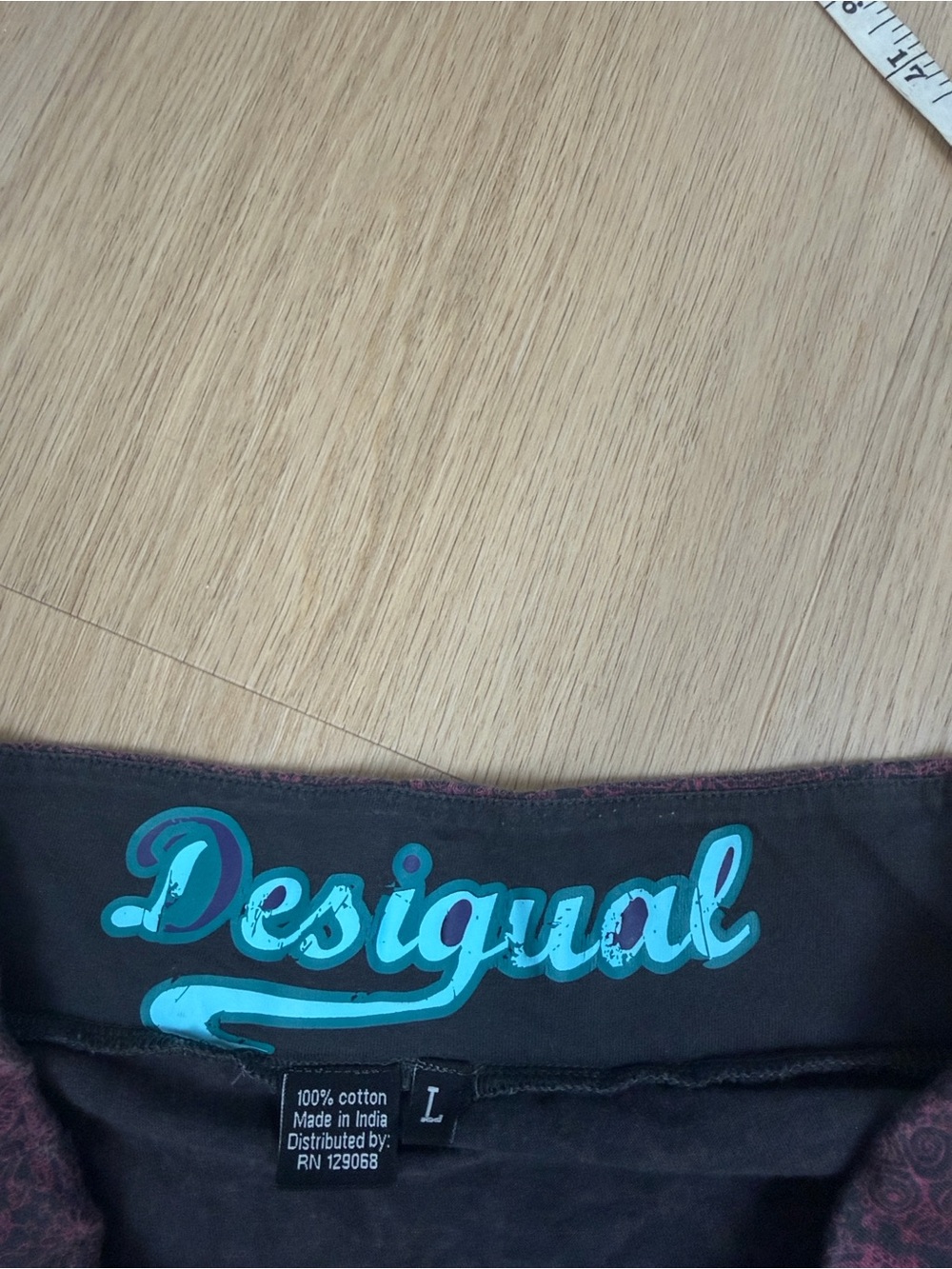 Desigual Multicolor Mandala A-Line Skirt L - Picture 6 of 7